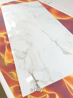 60x120cm extra large PISA GOLD marble effect polished porcelain tiles 11 pieces