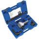7 Piece Torque Multiplier Wrench Set 1/2 To 1 Sq Drive Reaction Bars