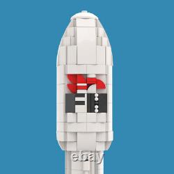 9-Type Super Heavy Launch Vehicle Model with Fairing 1797 Pieces for Age 10+