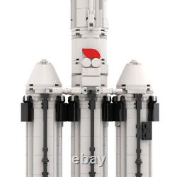 9-Type Super Heavy Launch Vehicle Model with Fairing 1797 Pieces for Age 10+