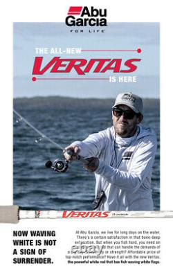 Abu Garcia Veritas V4 Travel Spin Graphite Fishing Rod 7'6 8-15 kg 3 piece 763H