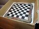 Acanthus Chess Board With Pieces In Original Box, Resin Board (heavy)