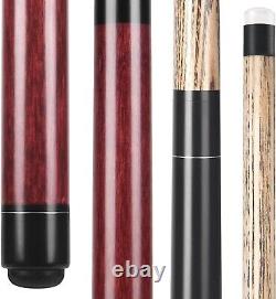 Aklot Pool Cue, Heavy Hitter Jump Break Cue 20oz/23-25oz 1 Piece Pool Stick 14mm