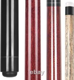 Aklot Pool Cue, Heavy Hitter Jump Break Cue 20oz/23-25oz 1 Piece Pool Stick 14mm