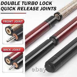 Aklot Pool Cue, Heavy Hitter Jump Break Cue 20oz/23-25oz 1 Piece Pool Stick 14mm