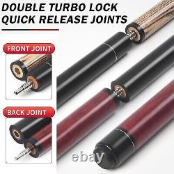 Aklot Pool Cue, Heavy Hitter Jump Break Cue 20oz/23-25oz 1 Piece Pool Stick 14mm