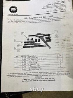 Alc Keysco 77003 11 Piece Heavy Duty Push Pull Body Mate Jack Set