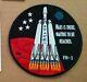 Authentic/original Usaf 45sw Spacex Falcon Heavy Fh-1 Launch Patch