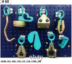 Auto Body Frame Machine Heavy Duty 8 Pieces Tool And Clamp Set Special Pricing