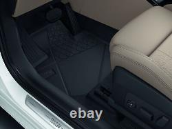 BMW Genuine Front Right Left Floor Mats Set 2 Pieces All Weather RHD 51475A2DA76