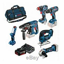 BOSCH 18V Dynamic Series Professional Heavy Duty 6 Piece Kit