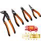 Bahco 4 Piece Plier Set 9897, Alloy Steel, Ergonomic Grip Suitable For Cutting