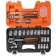 Bahco S240 24piece 1/2 Metric Socket Set 10-32mm With Ratchet & Heavy Duty Case