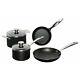 Ballarini Verona Premium 6 Piece Cookware Set Pot Pan Set Non-stick Heavy Gauge