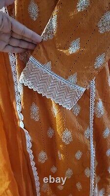 Bareeze Heavy Embroided Lawn Suit 3 Pieces Size XL(Measurements In Description)