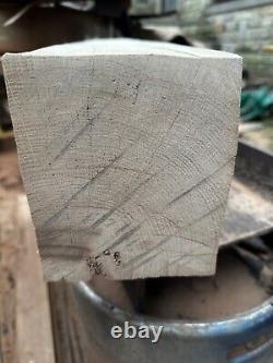 Beautiful Large Handmade Solid English Oak Heavy Mantle Piece Beam Rustic Wood