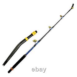 Bent Butt Fishing Rod 2Piece Saltwater Offshore Trolling Rod Big Game Roller Rod