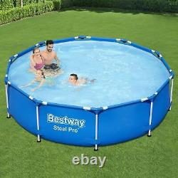 Bestway Steel Pro Swimming Pool Set with Filter Pump & Repair Patch, 10' x 30
