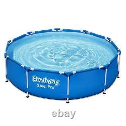 Bestway Steel Pro Swimming Pool Set with Filter Pump & Repair Patch, 10' x 30