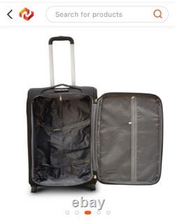 Blue Set 3 Pieces High Quality Heavy Duty Durable Oxford Material Luggage