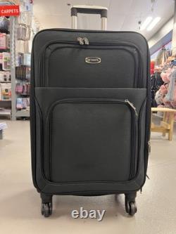 Blue Set 3 Pieces High Quality Heavy Duty Durable Oxford Material Luggage