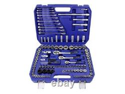 BlueSpot Metric Imperial Socket Set 1/2in 3/8in & 1/4in 120 Pieces B/S1583