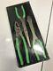 Brand New Snap On Snap-on 3 Piece Heavy Duty Plier Set Pl330acfg Green