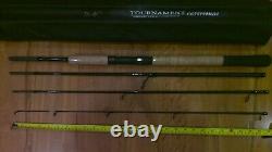 Brand new carbon Tournament spinning fishing rod, 9 ft, 4 pieces, made in Japan