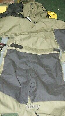 British Army Issue Typhoon Immersion Suit One Piece Size M Heavy Duty Goretex Nw