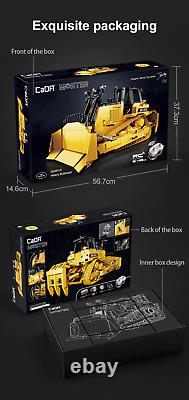 CaDA Master Goliath Heavy Bulldozer RC Control 116 2826 Piece Kit C61056W