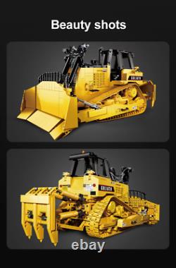 CaDA Master Goliath Heavy Bulldozer RC Control 116 2826 Piece Kit C61056W