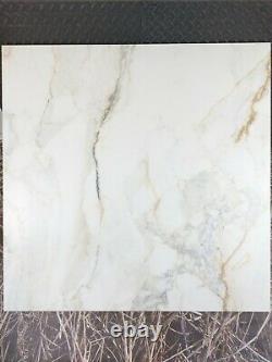 Calacatta GOLD 90x90cm open plan spaces living room porcelain tiles 10 pieces