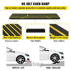 Car Driveway Curb Ramp Heavy Duty Rubber Threshold Ramp1 piece