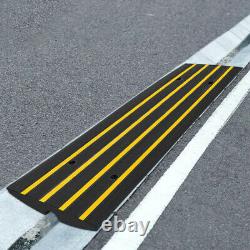 Car Driveway Curb Ramp Heavy Duty Rubber Threshold Ramp1 piece