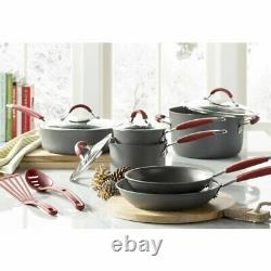 Cookware Set 12 Piece Hard-Anodized Aluminum Non Stick HEAVY DUTY Pots Pans