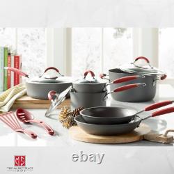 Cookware Set 12 Piece Hard-Anodized Aluminum Non Stick HEAVY DUTY Pots Pans