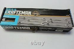 Craftsman 944766 6 Piece Heavy Duty Combination Wrench Set 15/16 1 15/16