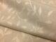 Cream Jacquard Heavy Cotton Weave Leaf Design W145cms 4.5 Metres @£115 Piece