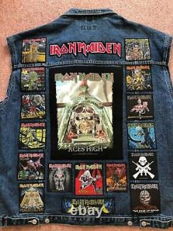 Custom Battle Jacket with Your Personal Patch Collection Heavy Metal Doom Death