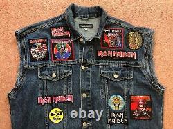 Custom Battle Jacket with Your Personal Patch Collection Heavy Metal Doom Death