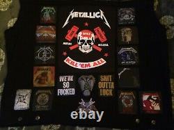 Custom Battle Jacket with Your Personal Patch Collection Heavy Metal Doom Death