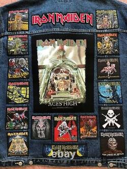 Custom Battle Jacket with Your Personal Patch Collection Heavy Metal Doom Death