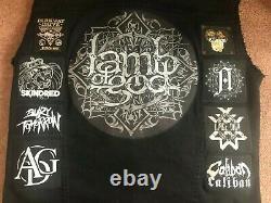 Custom Battle Jacket with Your Personal Patch Collection Heavy Metal Rock Thrash 1