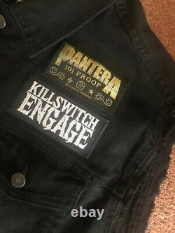 Custom Battle Jacket with Your Personal Patch Collection Heavy Metal Rock Thrash 2