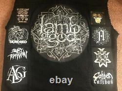 Custom Battle Jacket with Your Personal Patch Collection Heavy Metal Rock Thrash 9