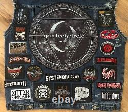 Custom Battle Jacket with Yr. Personal Patch Selection Heavy Thrash Death Metal M