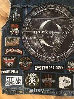 Custom Battle Jacket with Yr. Personal Patch Selection Heavy Thrash Death Metal M