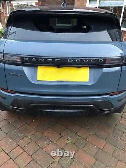 Custom Fit Land Rover Range Rover Evoque Boot Mat In Rubber 2021 Onwards