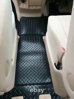 Custom Fit Toyota Estima Car Floor Mats In Rubber From 2006 Onwards 11 Pieces