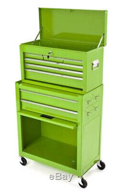 Cycle Mtb Bike Mechanic Heavy Duty Two Piece Professional Tool Cabinet / Chest